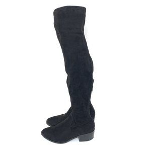 Steve Madden Georgette Over the Knee Boots Black
